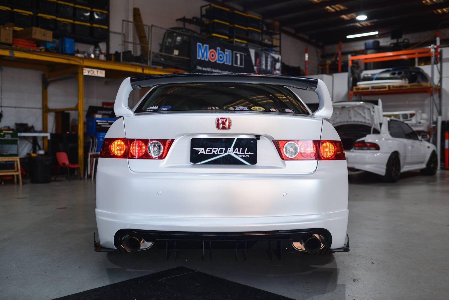 Honda Accord CL9 Rear Diffuser for Mugen Rear Lip