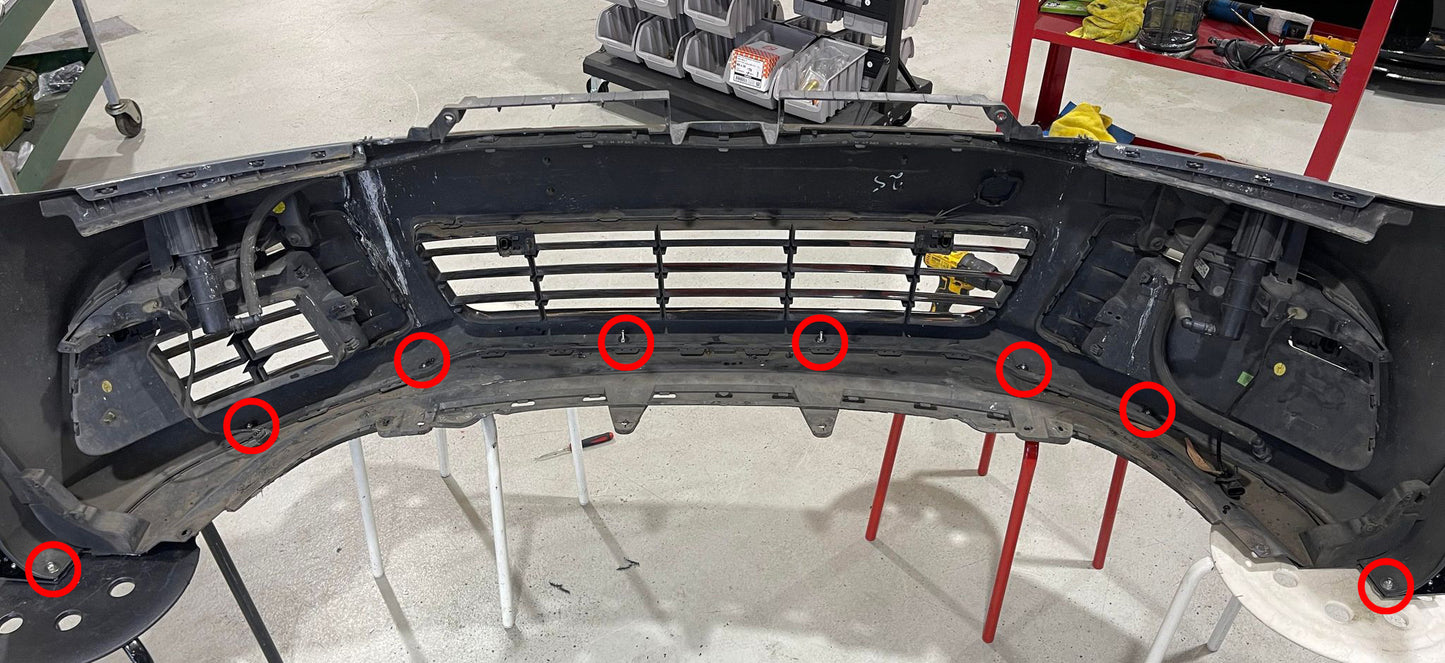 Volkswagen Golf MK6R Front Splitter