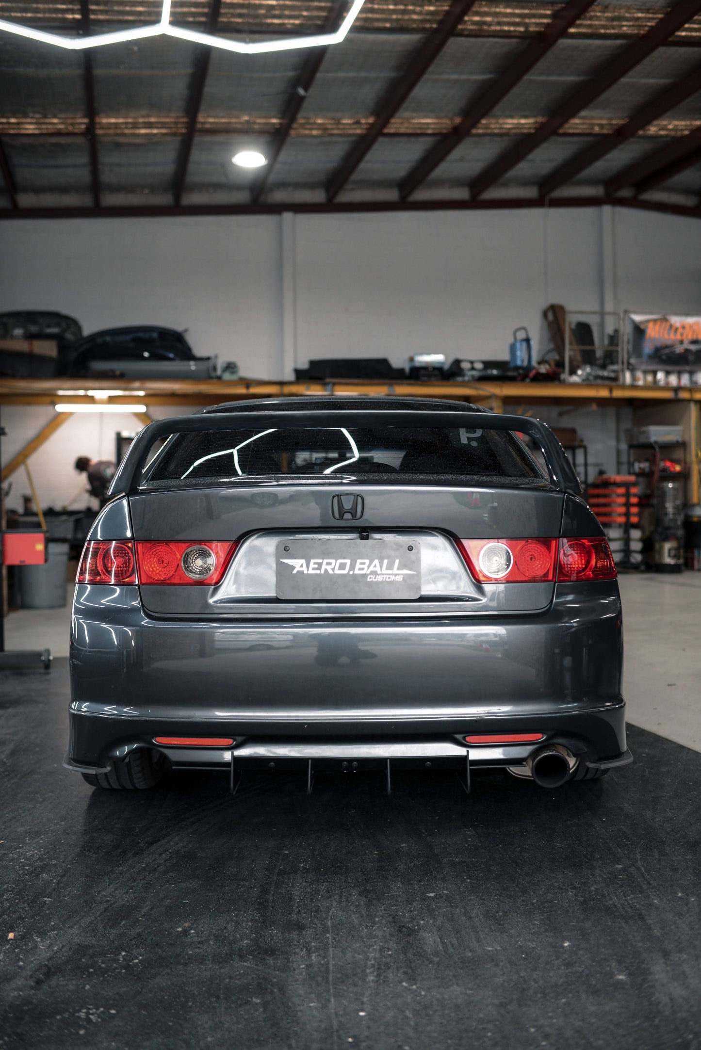 Honda Accord CL9 Rear Diffuser