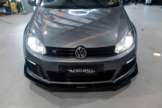 Volkswagen Golf MK6R Front Splitter