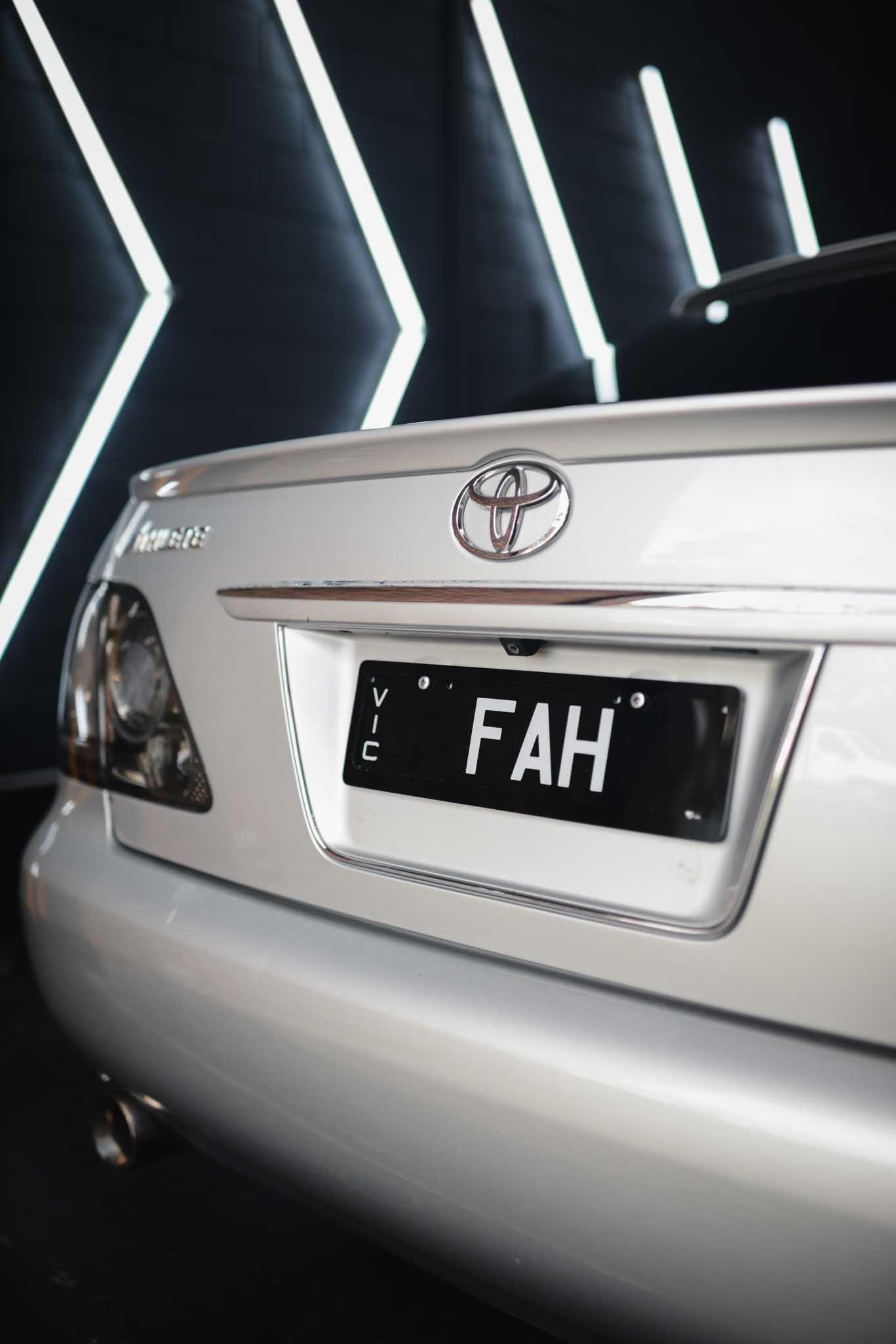 Slimline Number Plate Frame (Plain)