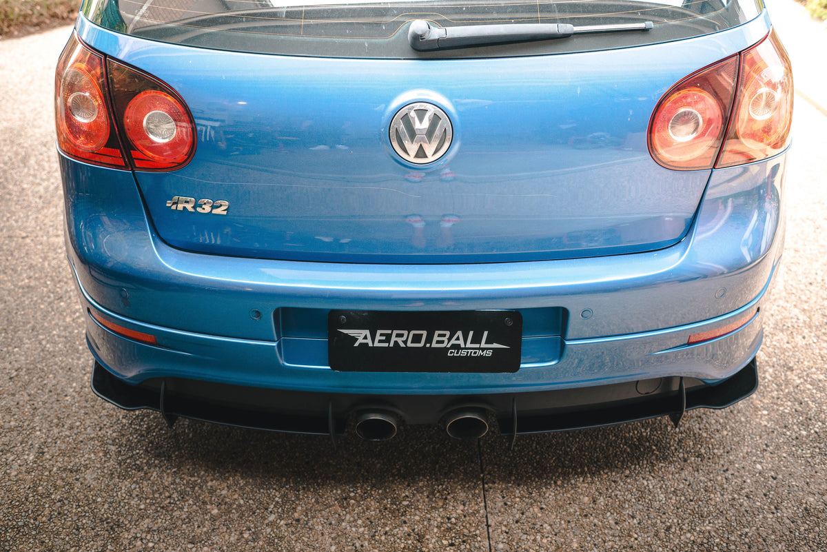 Volkswagen Golf R32 MK5 Rear Diffuser Australia — Aeroball Customs ...