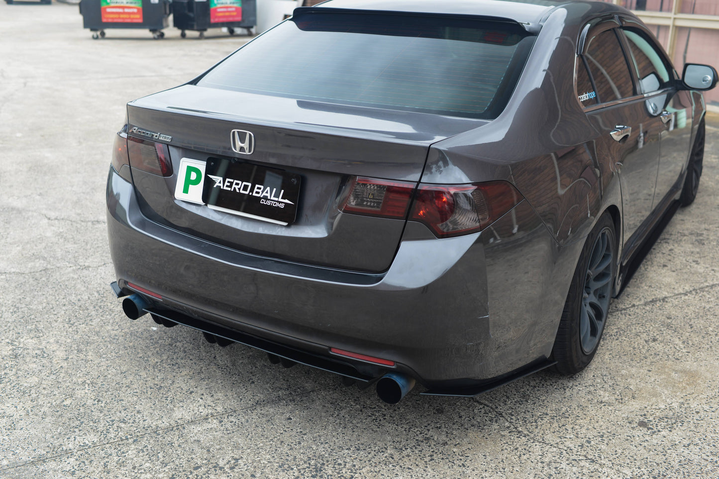 Honda Accord Euro CU2 Rear Diffuser (08-14)