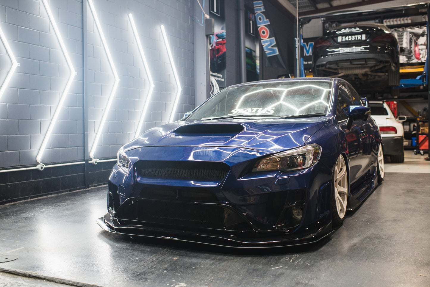 Subaru VA WRX/STI Front Splitter to suit Varis Front Bumper