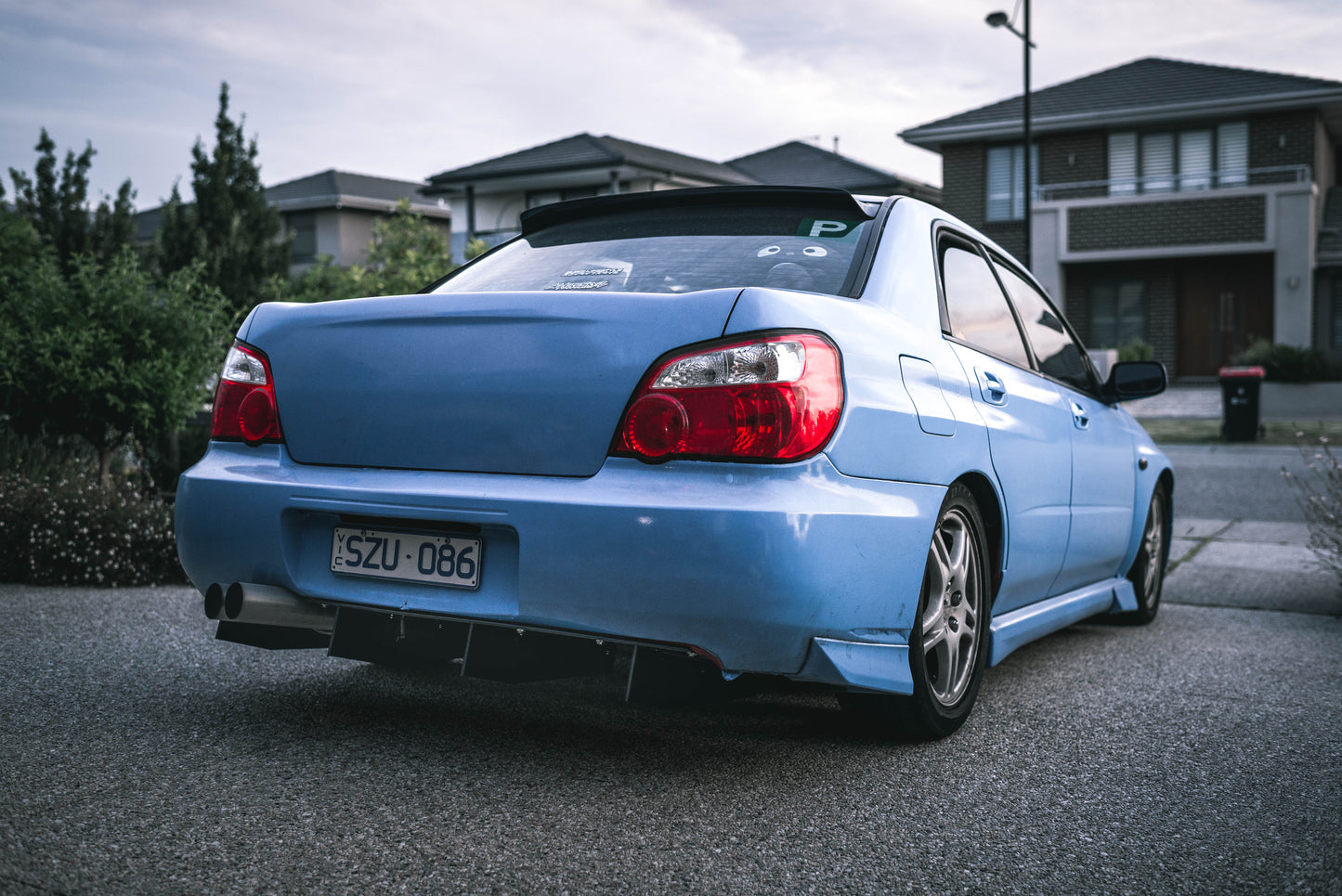 Subaru GD Impreza Full Undertray Rear Diffuser MK3