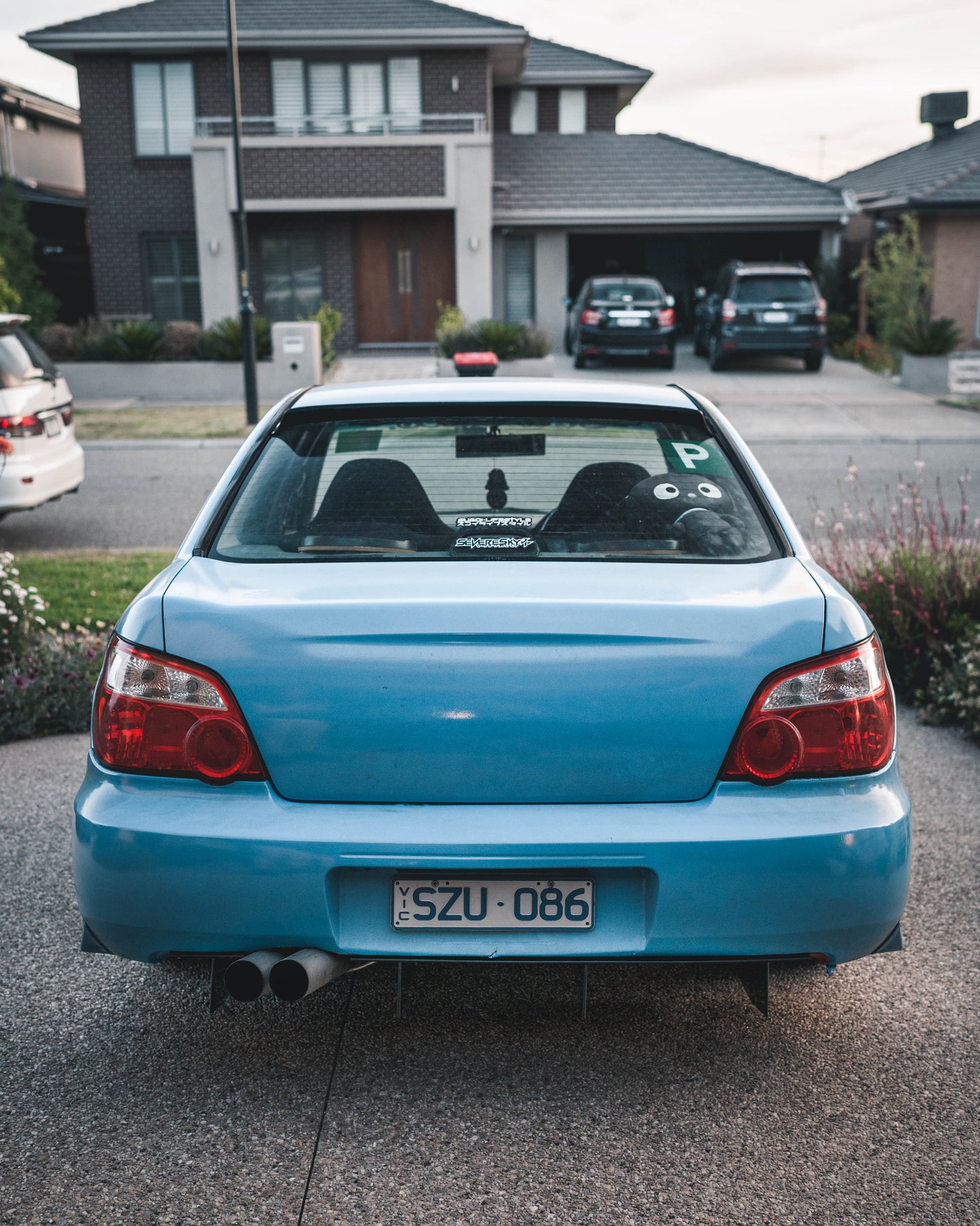 Subaru GD Impreza Full Undertray Rear Diffuser MK3