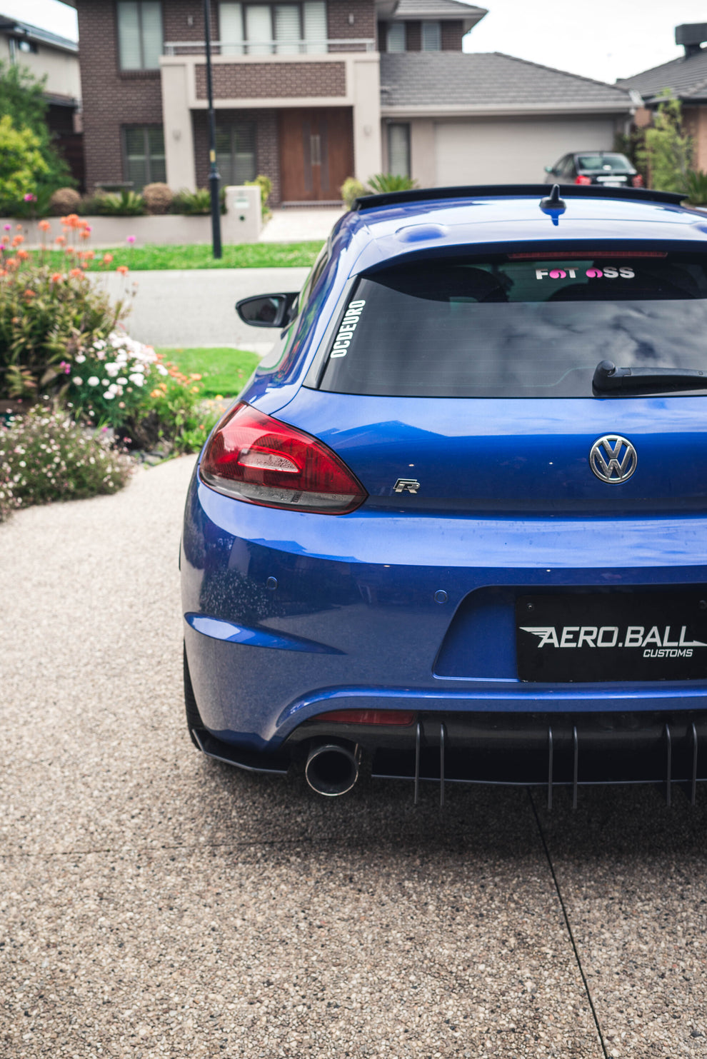 Volkswagen Scirocco R PFL Rear Diffuser Australia — Aeroball Customs ...