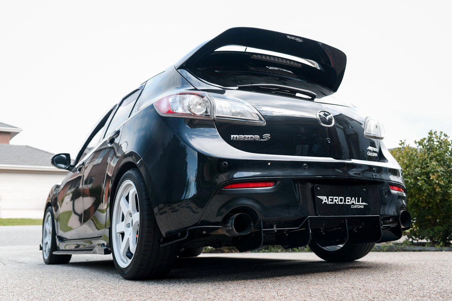 Mazda 3 BL MPS Wing Extension