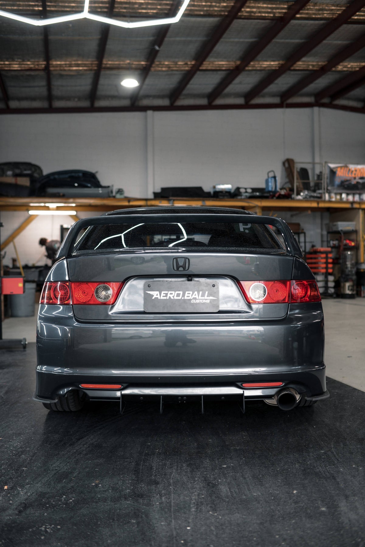 Honda Accord CL9 Rear Diffuser Australia — Aeroball Customs | Aero.Ball ...