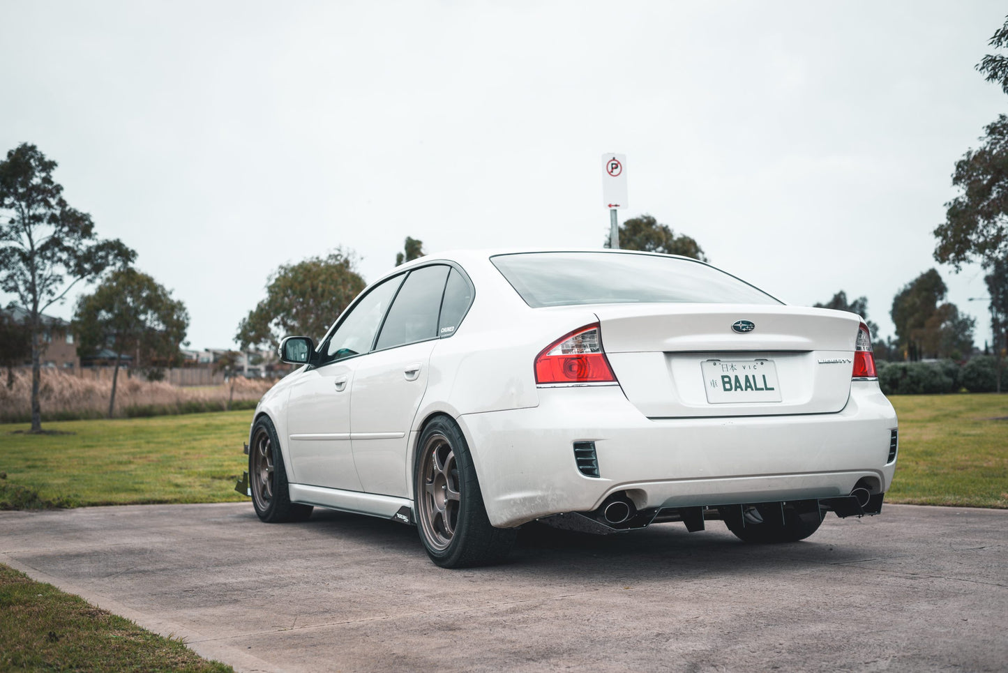 Subaru Liberty Gen 4 Rear Diffuser MK1