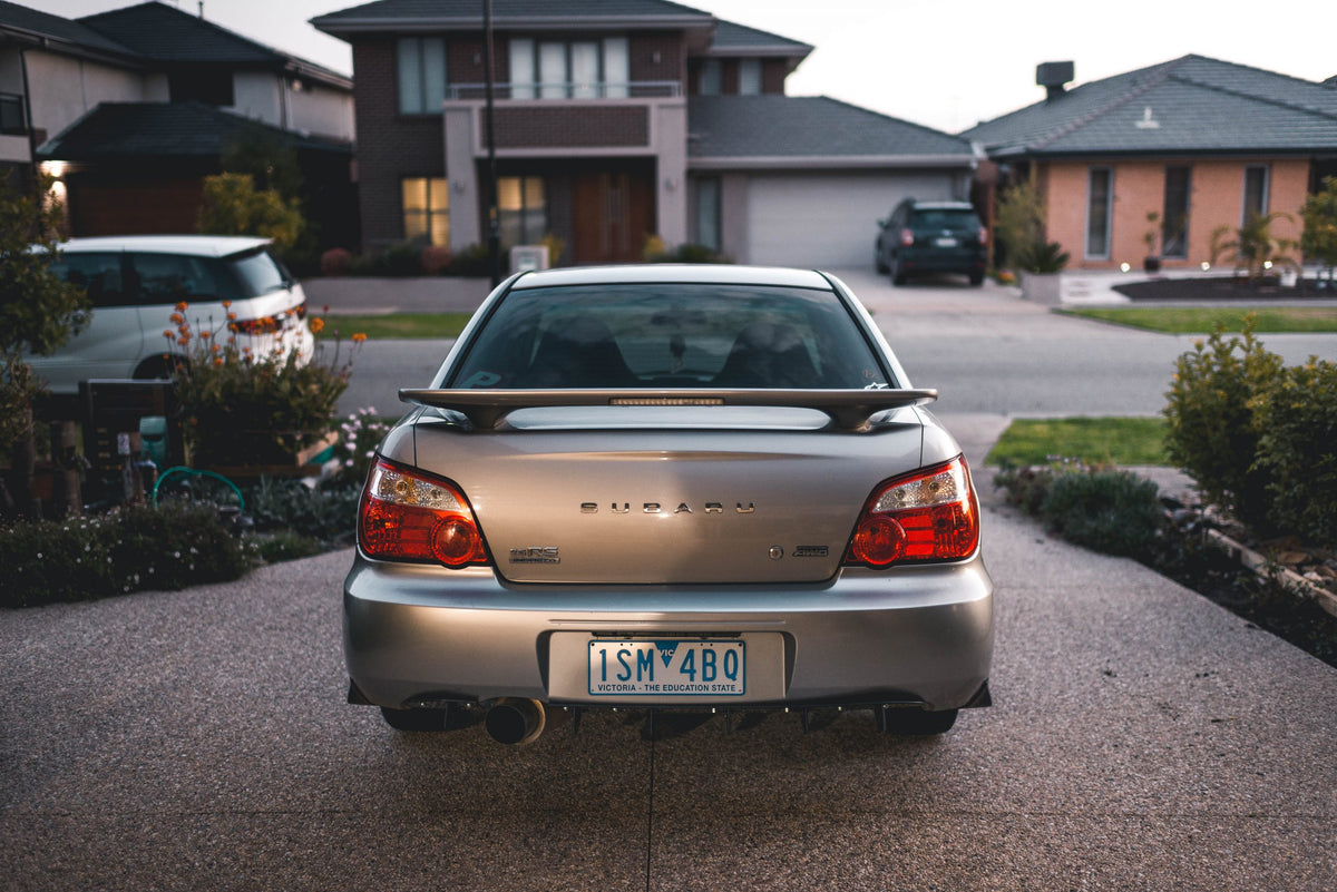 Subaru GD Impreza Rear Diffuser MK1 Australia — Aeroball Customs | Aero ...