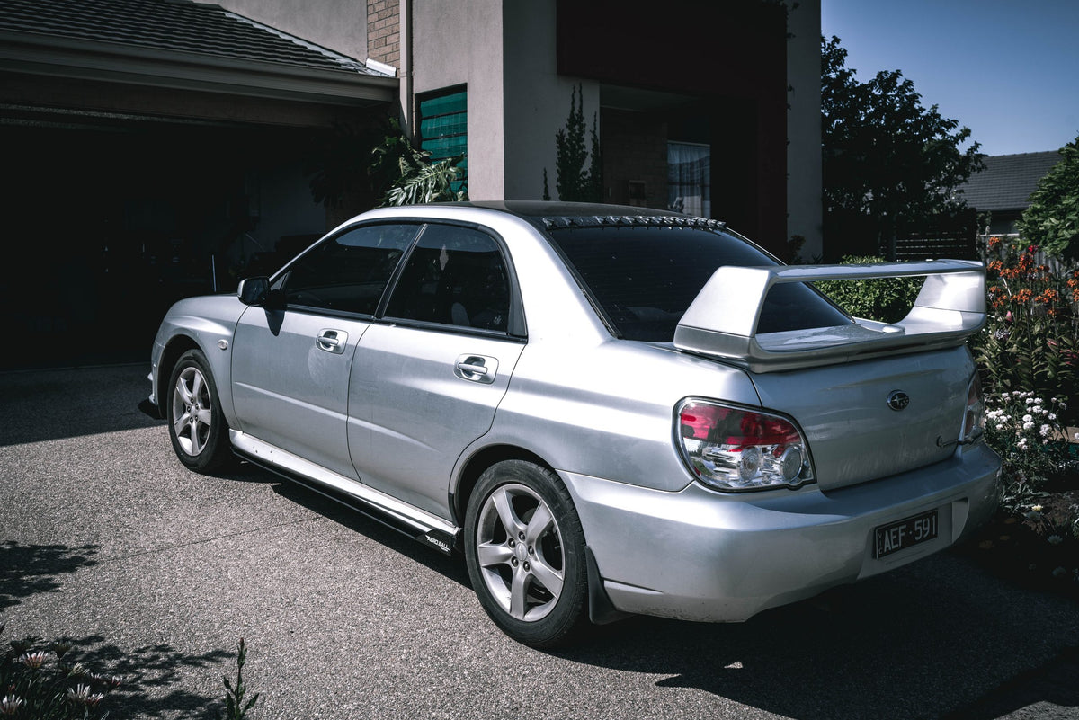 Subaru Impreza GD/GG Hawkeye Side Skirt Extensions Australia — Aeroball ...