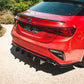Kia Cerato GT Rear Diffuser (Sedan)