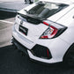 Honda Civic 10th Gen Rear Diffuser (Base Model Hatch)