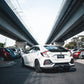 Honda Civic 10th Gen Rear Diffuser (Base Model Hatch)
